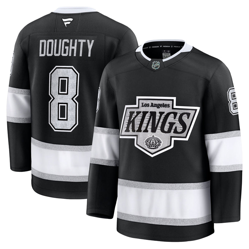 Drew Doughty Los Angeles Kings Hockey Jersey, Black Premium Home Sportswear Jersey Shirt, Long Sleeve Hockey Sweater Jersey, Casual Gift for Men