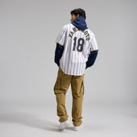 Japan Yoshinobu Yamamoto White 2026 World Classic Baseball Jersey, Sportswear Jersey Shirt, Lightweight Athletic Jersey, Casual Gift for Men