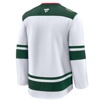Minnesota Wild Hockey Jersey, White Premium Sportswear Jersey Shirt, Long Sleeve Hockey Sweater Jersey, Casual Gift for Men, Style 202015696