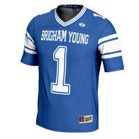 BYU Cougars Football Jersey, Royal Sportswear Jersey Shirt, Lightweight Breathable Athletic Jersey, Casual Gift for Men, Style 200447719