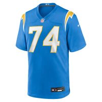 Kayode Awosika Los Angeles Chargers Football Jersey, Powder Sportswear Jersey Shirt, Lightweight Breathable Athletic Jersey, Casual Gift for Men