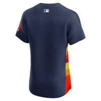 Houston Astros Baseball Jersey, Navy Elite Alternate Sportswear Jersey Shirt, Lightweight Breathable Athletic Jersey, Casual Gift for Men