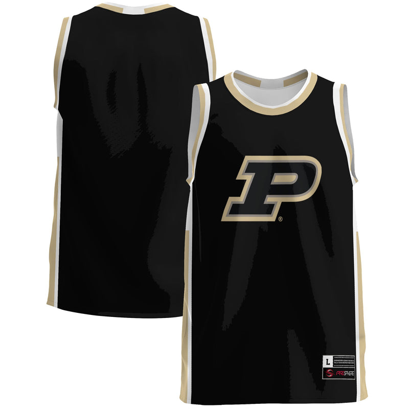 Purdue Boilermakers Basketball Jersey, Gold Lightweight Sportswear Jersey Shirt, Sleeveless Athletic Tank Jersey, Casual Gift for Men