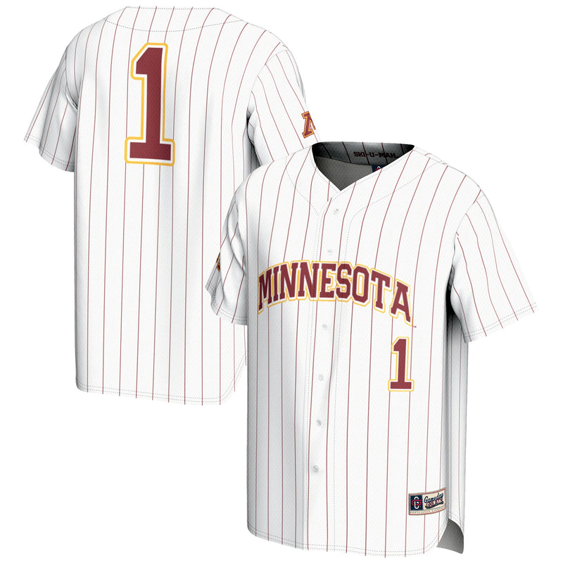 Minnesota Golden Gophers Baseball Jersey, Sportswear Jersey Shirt, Lightweight Breathable Athletic Jersey, Casual Gift for Men, Style 200119728