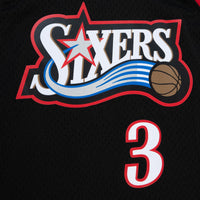 Philadelphia 76ers Basketball Jersey, Black Authentic Alternate Sportswear Jersey Shirt, Sleeveless Athletic Tank Jersey, Casual Gift for Men