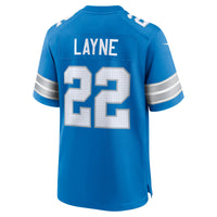 Bobby Layne Detroit Lions Football Jersey, Blue Game Sportswear Jersey Shirt, Lightweight Breathable Athletic Jersey, Casual Gift for Men