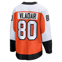 Dan Vladar Philadelphia Flyers Hockey Jersey, Orange Breakaway Sportswear Jersey Shirt, Long Sleeve Hockey Sweater Jersey, Casual Gift for Men