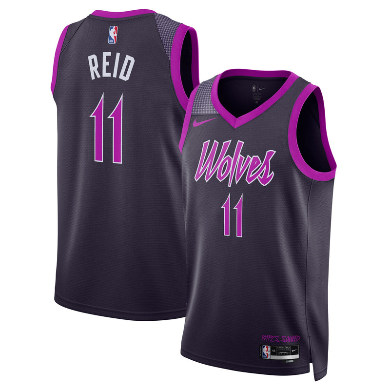 Naz Reid Minnesota Timberwolves Basketball Jersey, Black Swingman Sportswear Jersey Shirt, Sleeveless Athletic Tank Jersey, Casual Gift for Men