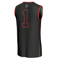 Howard Bison Basketball Jersey, Black Fashion Lightweight Sportswear Jersey Shirt, Sleeveless Athletic Tank Jersey, Casual Gift for Men