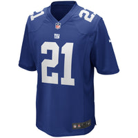 Tiki Barber New York Giants Football Jersey, Sportswear Jersey Shirt, Lightweight Breathable Athletic Jersey, Casual Gift for Men, Style 4001188
