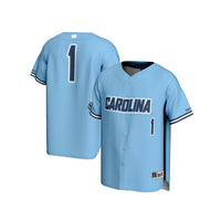 North Carolina Tar Heels Baseball Jersey, Blue Fashion Sportswear Jersey Shirt, Lightweight Breathable Athletic Jersey, Casual Gift for Men
