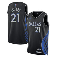 Daniel Gafford Dallas Mavericks Basketball Jersey, Black Swingman Sportswear Jersey Shirt, Sleeveless Athletic Tank Jersey, Casual Gift for Men