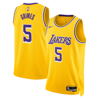 Quentin Grimes Los Angeles Lakers Basketball Jersey, Gold Swingman Sportswear Jersey Shirt, Sleeveless Athletic Tank Jersey, Casual Gift for Men