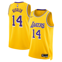 Walker Kessler Los Angeles Lakers Basketball Jersey, Gold Swingman Sportswear Jersey Shirt, Sleeveless Athletic Tank Jersey, Casual Gift for Men
