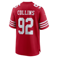 Alfred Collins San Francisco 49ers Football Jersey, Scarlet Sportswear Jersey Shirt, Lightweight Breathable Athletic Jersey, Casual Gift for Men