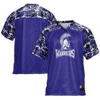 Winona State Warriors Football Jersey, Purple Sportswear Jersey Shirt, Lightweight Breathable Athletic Jersey, Casual Gift for Men