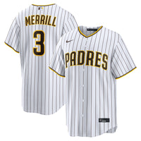 Jackson Merrill San Diego Padres Baseball Jersey, Sportswear Jersey Shirt, Lightweight Athletic Jersey, Casual Gift for Men, Style 203195428
