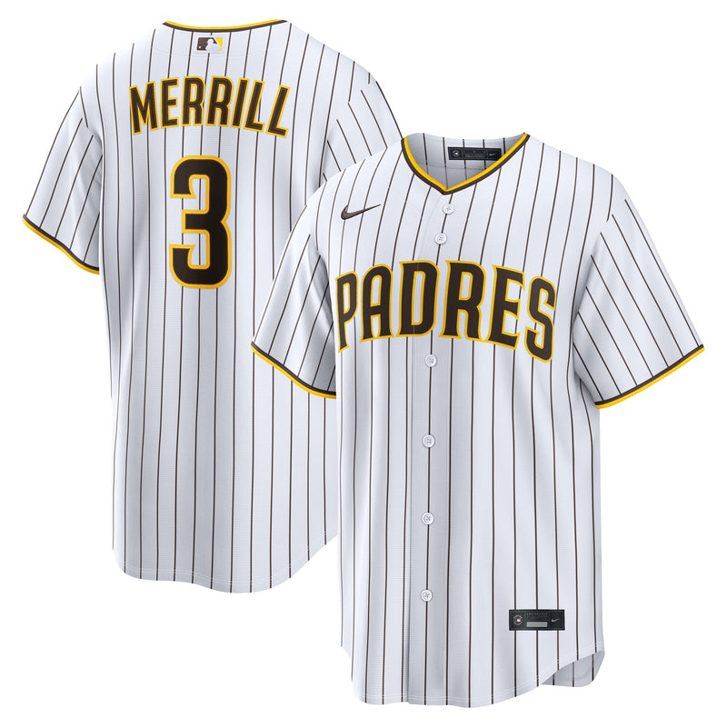 Jackson Merrill San Diego Padres Baseball Jersey, Sportswear Jersey Shirt, Lightweight Athletic Jersey, Casual Gift for Men, Style 203195428