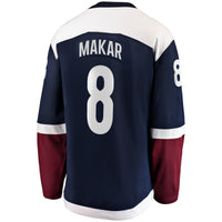 Cale Makar Colorado Avalanche Hockey Jersey, Navy Breakaway Sportswear Jersey Shirt, Long Sleeve Hockey Sweater Jersey, Casual Gift for Men