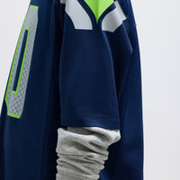 Cooper Kupp Seattle Seahawks Football Jersey, Navy Game Sportswear Jersey Shirt, Lightweight Breathable Athletic Jersey, Casual Gift for Men