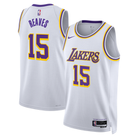 Austin Reaves Los Angeles Lakers Basketball Jersey, White Swingman Sportswear Jersey Shirt, Sleeveless Athletic Tank Jersey, Casual Gift for Men