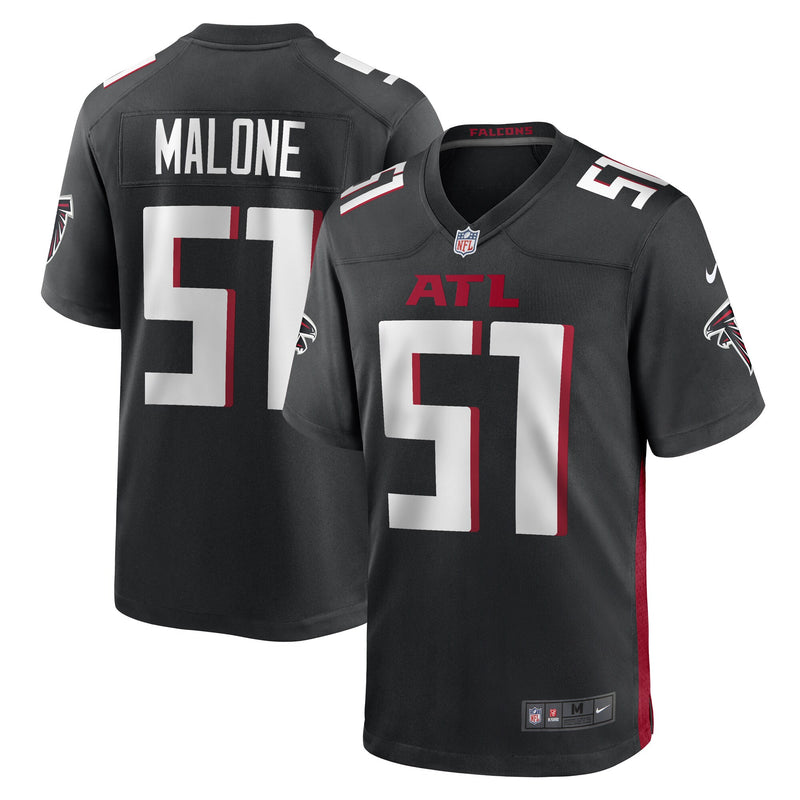 Atlanta Falcons Football Jersey, Black Game Sportswear Jersey Shirt, Lightweight Breathable Athletic Jersey, Casual Gift for Men