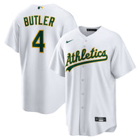Lawrence Butler Athletics Baseball Jersey, White Replica Sportswear Jersey Shirt, Lightweight Breathable Athletic Jersey, Casual Gift for Men