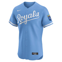 Kansas City Royals Baseball Jersey, Light Blue Elite Sportswear Jersey Shirt, Lightweight Breathable Athletic Jersey, Casual Gift for Men