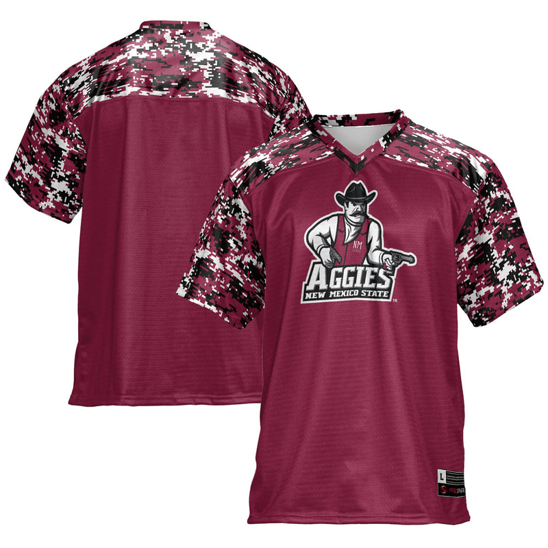 New Mexico State Aggies Football Jersey, Crimson Sportswear Jersey Shirt, Lightweight Breathable Athletic Jersey, Casual Gift for Men