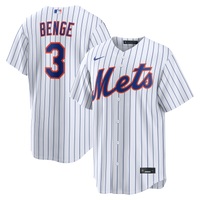 Carson Benge New York Mets Baseball Jersey, White Replica Sportswear Jersey Shirt, Lightweight Breathable Athletic Jersey, Casual Gift for Men