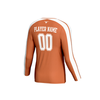 Texas Longhorns Volleyball Jersey, Orange Sportswear Jersey Shirt, Lightweight Breathable Athletic Jersey, Casual Gift for Men, Style 203494825