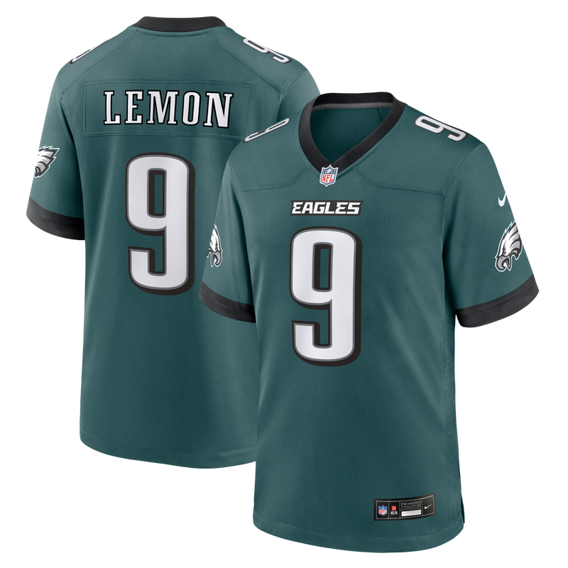 Makai Lemon Philadelphia Eagles Football Jersey, Green Game Sportswear Jersey Shirt, Lightweight Breathable Athletic Jersey, Casual Gift for Men