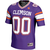 Clemson Tigers Football Jersey, Purple Sportswear Jersey Shirt, Lightweight Breathable Athletic Jersey, Casual Gift for Men