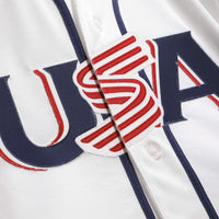 Cal Raleigh USA Baseball Jersey, White Authentic Home Sportswear Jersey Shirt, Lightweight Breathable Athletic Jersey, Casual Gift for Men