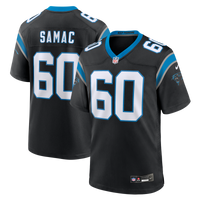 Nick Samac Carolina Panthers Football Jersey, Black Game Sportswear Jersey Shirt, Lightweight Breathable Athletic Jersey, Casual Gift for Men
