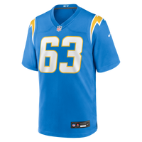 Tyler Biadasz Los Angeles Chargers Football Jersey, Powder Sportswear Jersey Shirt, Lightweight Breathable Athletic Jersey, Casual Gift for Men