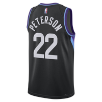 Darryn Peterson Utah Jazz Basketball Jersey, Black Swingman Sportswear Jersey Shirt, Sleeveless Athletic Tank Jersey, Casual Gift for Men