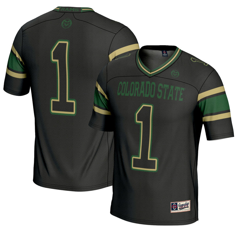 Colorado State Rams Football Jersey, Black Sportswear Jersey Shirt, Lightweight Breathable Athletic Jersey, Casual Gift for Men