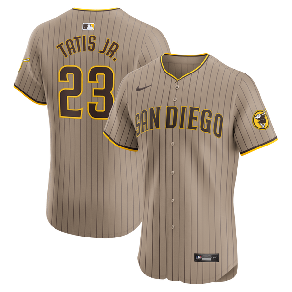 San Diego Padres Fernando Tatis Jr. Sand Alternate Elite Player Jersey