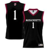 UMass Minutemen Basketball Jersey, Black Lightweight Sportswear Jersey Shirt, Sleeveless Athletic Tank Jersey, Casual Gift for Men