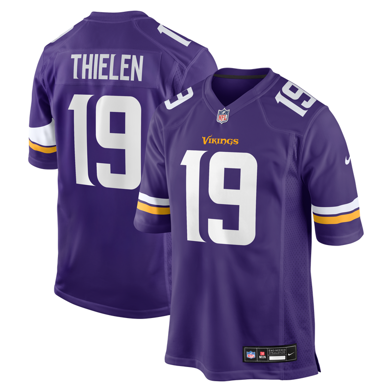 Adam Thielen Minnesota Vikings Football Jersey, Sportswear Jersey Shirt, Lightweight Athletic Jersey, Casual Gift for Men, Style 4027094