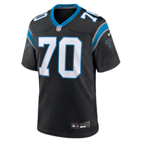 Brady Christensen Carolina Panthers Football Jersey, Black Sportswear Jersey Shirt, Lightweight Breathable Athletic Jersey, Casual Gift for Men