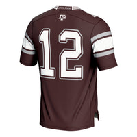 Texas A&M Aggies Football Jersey, Maroon Sportswear Jersey Shirt, Lightweight Breathable Athletic Jersey, Casual Gift for Men, Style 201534659