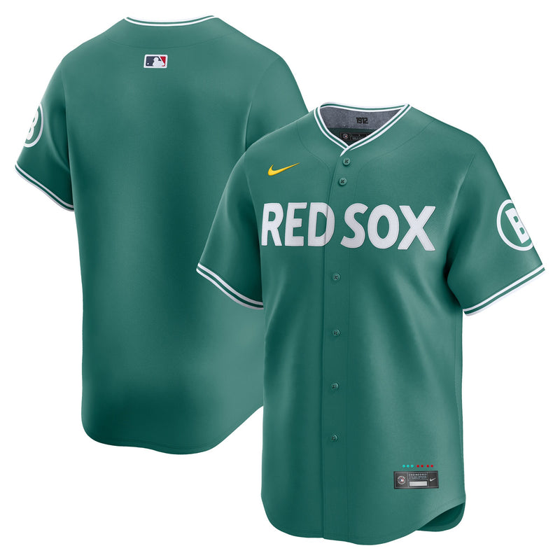 Boston Red Sox Baseball Jersey, Green Limited Sportswear Jersey Shirt, Lightweight Breathable Athletic Jersey, Casual Gift for Men