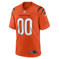 Cincinnati Bengals Football Jersey, Orange Game Alternate Sportswear Jersey Shirt, Lightweight Breathable Athletic Jersey, Casual Gift for Men
