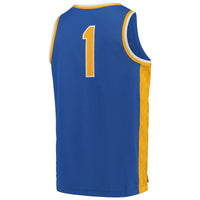 Pitt Panthers Basketball Jersey, Royal Replica Sportswear Jersey Shirt, Sleeveless Athletic Tank Jersey, Casual Gift for Men
