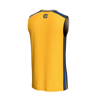 Cal Bears Basketball Jersey, Gold Fashion Lightweight Sportswear Jersey Shirt, Sleeveless Athletic Tank Jersey, Casual Gift for Men