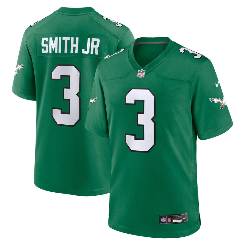 Nolan Smith Philadelphia Eagles Football Jersey, Kelly Sportswear Jersey Shirt, Lightweight Breathable Athletic Jersey, Casual Gift for Men
