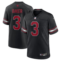 Budda Baker Arizona Cardinals Football Jersey, Black Game Sportswear Jersey Shirt, Lightweight Breathable Athletic Jersey, Casual Gift for Men