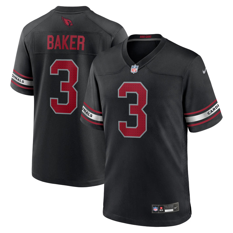 Budda Baker Arizona Cardinals Football Jersey, Black Game Sportswear Jersey Shirt, Lightweight Breathable Athletic Jersey, Casual Gift for Men
